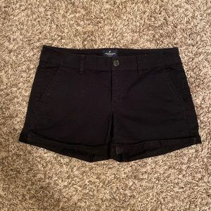 Black American Eagle Shorts